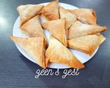 A picture of step 3 of Baked Anda Samosas.