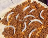 A picture of step 4 of Saj Meat Pies (with Ground Beef).