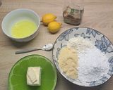 Une image de l'étape 1 de Barquette financier citron et graine de chia.