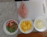 Foto del paso 1 de la receta: Fideos con pollo y verduras