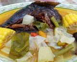 Foto langkah ke 5 dari resep 22. Sayur Asem Ikan Panggang.