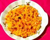 A picture of step 11 of Zafrani Pulao.