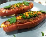 Foto del paso 3 de la receta Barquitas de salchichas y huevo 🌭🥚