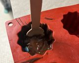 Une image de l'étape 3 de Sucette chocolat Noël.