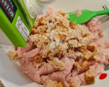 Foto del paso 3 de la receta: Albóndigas de pavo en salsa de calabaza, manzana y nueces