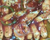 A picture of step 6 of Honey BBQ Baked Chicken Wings.