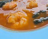 Foto del paso 6 de la receta: Judías blancas cocidas con langostinos y espinacas