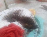 صورة لخطوة 3 من وصفة كيكة محشية بالكراميل والموز