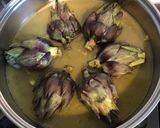 Une image de l'étape 6 de Artichauts violets gratinés au pecorino.