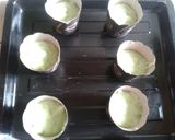 Foto langkah ke 5 dari resep Chiffon Pandan Cup Keto.
