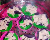 Foto langkah ke 5 dari resep Bolu kukus merekahh || 5 bahan || kocok all in one.