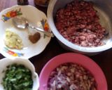 A picture of step 1 of Mince meat samosa.