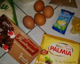 Foto langkah ke 1 dari resep Brownies kukus coklat.