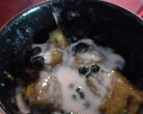 Foto langkah ke 3 dari resep Puding Roti Pandan Coklat Kukus.