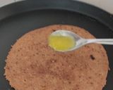 A picture of step 5 of Chocolate paratha pizza.
