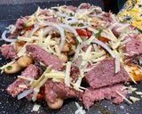 A picture of step 3 of Paddy's Bully Beef Hash.