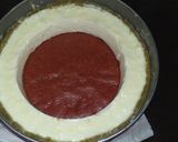 Foto del paso 13 de la receta Tarta fresca con forma de sandía 🍉🍉🍉