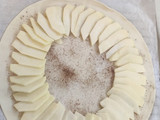 Tarta de manzana hojaldre (rápida y fácil)