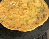 A picture of step 7 of Daal Parantha.