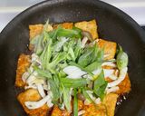 蒜苗香菇燒豆腐的食譜步驟3照片