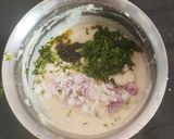 A picture of step 1 of Appe from Idli batter.
