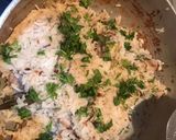 A picture of step 4 of White chicken biryani.