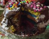 صورة لخطوة 9 من وصفة كعكة الالوان المميزه 🎂 😋😍😋