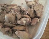 A picture of step 4 of Magiritsa with Chicken and Fresh Mushrooms.