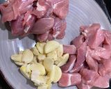 รูปขั้นตอนการทำที่ 1 ของ คะน้าหมู สูตรคลีน