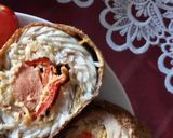 Los caracolas (🐟halfilé morzsába🥚🧄🧅🥗 forgatva kirántva) krumplipürével recept fázis 13 fotója