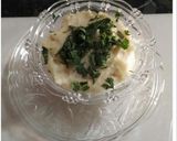 A picture of step 7 of Pani puri ice cream with potato mousse.
