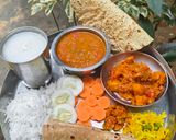 A picture of step 8 of Thali Kathiyawadi.