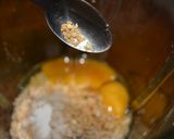 Foto del paso 2 de la receta: Torre de Panqueques de Avena Casero con Atún y Berenjena (Sin Harina)