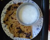 A picture of step 4 of આલુ પરાઠા.