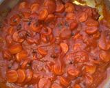 Foto del paso 4 de la receta: Fideos con salchicha