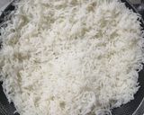 A picture of step 2 of Paneer biryani.