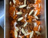 A picture of step 3 of Vegan Carrot Cake.