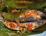 Foto langkah ke 5 dari resep Pepes Pindang Pedas.