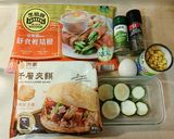 櫛瓜培根玉米蛋夾饃（田家千層夾饃）的食譜步驟1照片