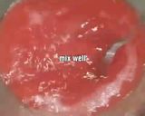 A picture of step 2 of Watermelon Jelly.