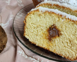 Foto del paso 14 de la receta: 😍🥥 Budín húmedo de coco, relleno con dulce de leche con glaseado de coco 🥥😍