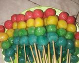 Foto langkah ke 6 dari resep Cilok goreng telur(cigolor) rainbow.
