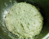 A picture of step 2 of Italian Herb Savory Bread (No-Knead, Sugar-Free, Oil-Free, Cold Fermentation Dough).