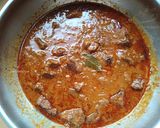 A picture of step 3 of Indonéský Guláš - beef goulash with coconut milk.