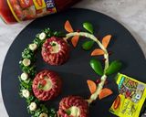 A picture of step 7 of Quinoa Moong and Vegetable Cup Cakes.