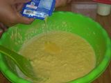 Bolu kukus singkong pandan