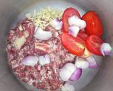Lobia qeema (white beans) recipe step 1 photo