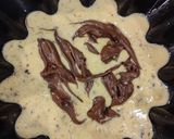 Une image de l'étape 7 de Moelleux poire chocolat.