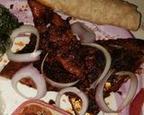 A picture of step 3 of Fried fish with fish curry.