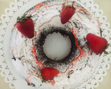 Foto del paso 7 de la receta: BUDÍN MUY HÚMEDO DE 🍫CHOCOLATE 🍫 Y 🍓FRUTILLAS 🍓